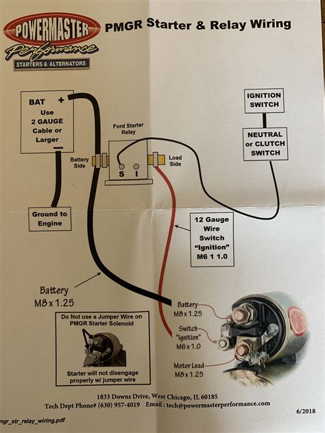 foxbody starter solenoid wiring diagram|More.